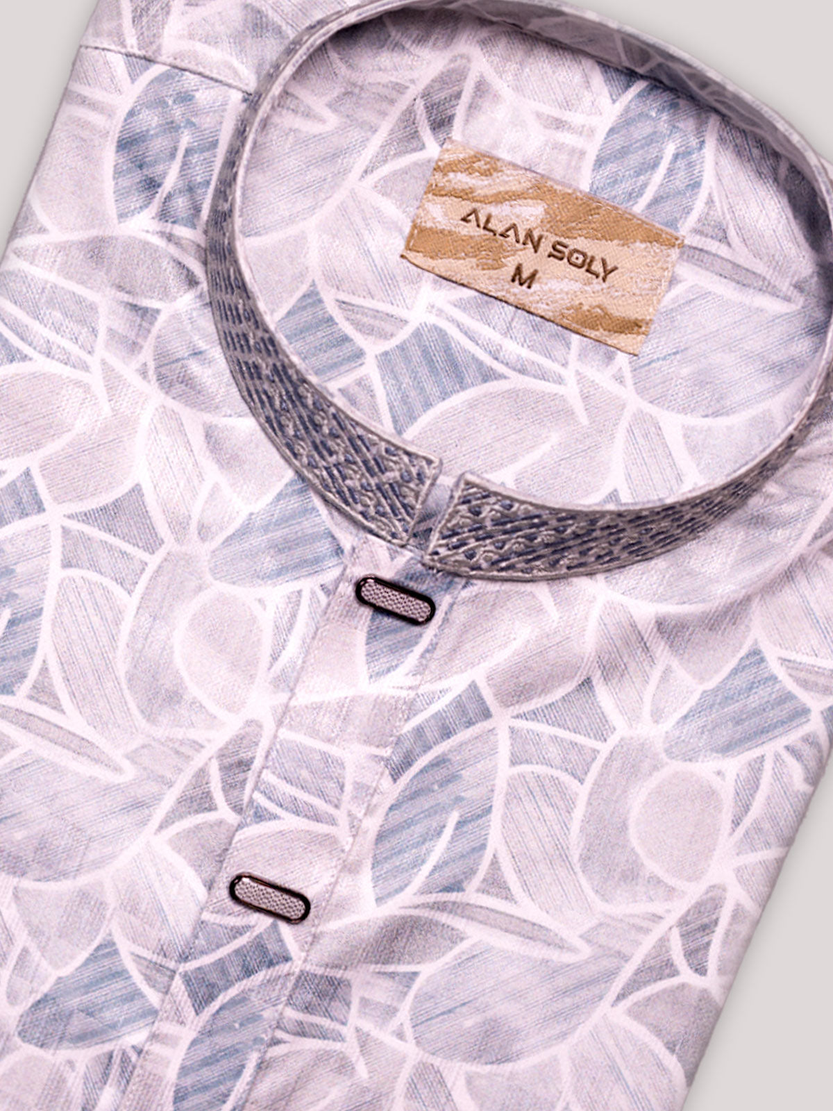 light muted lavender Premium 100% Cotton Panjabi