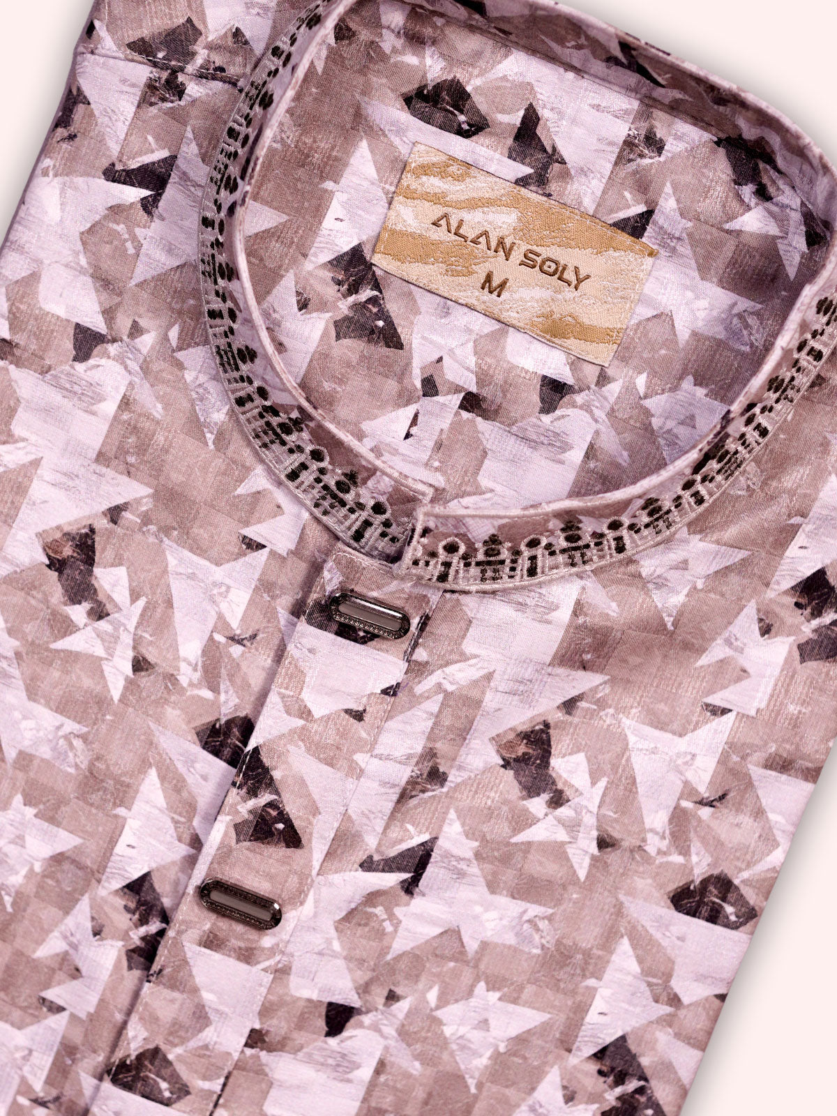 Dusty Mauve lavender Premium 100% Cotton Panjabi