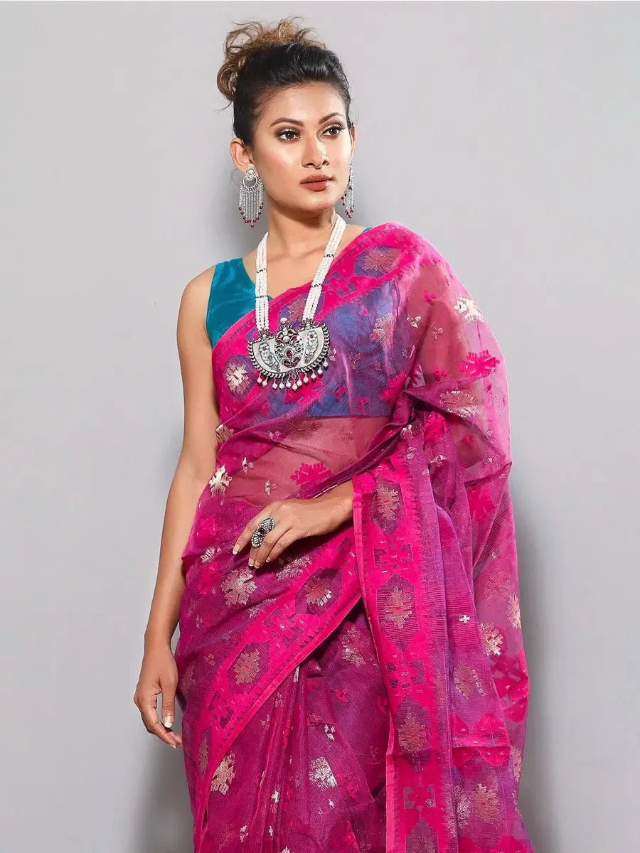 Pearl and Simulated Stone Studded Sitahar Necklace