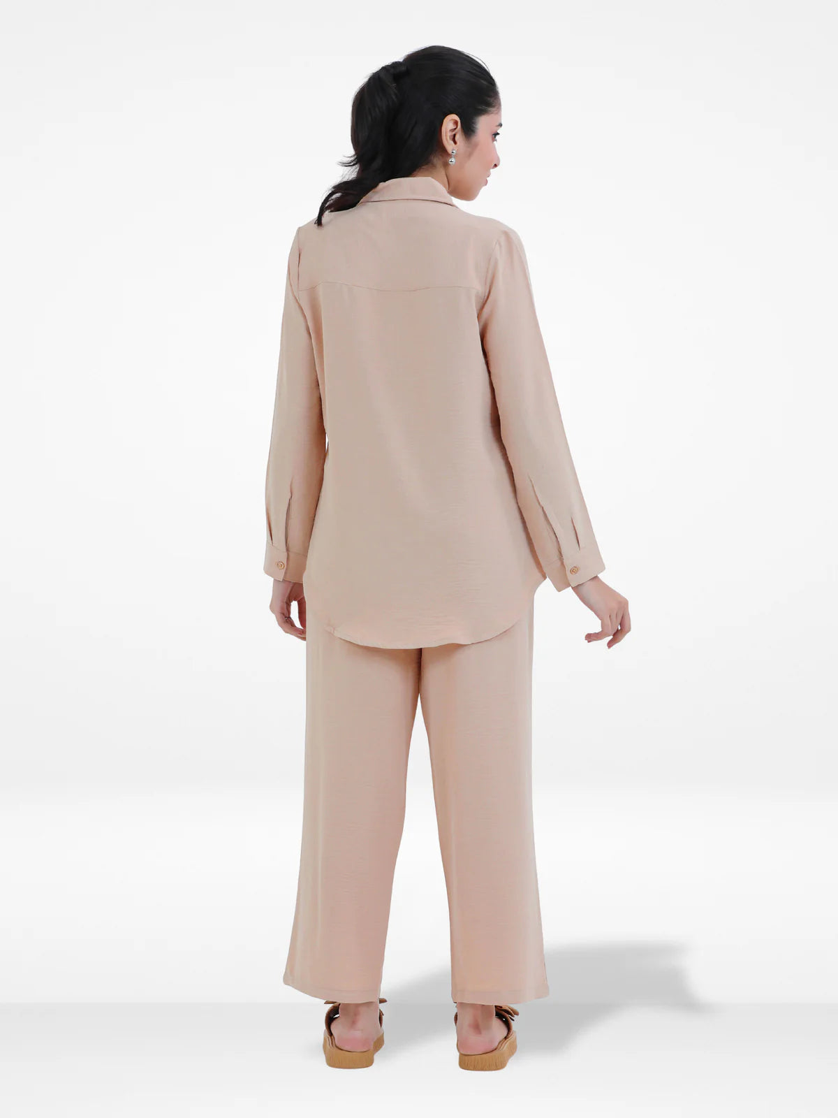 Women Solid Color Co-Ord Set| Long Sleeve|