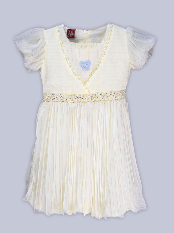 ARAMUN Baby Girls Ivory Elegance Party Dress