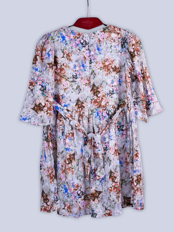 ARAMUN Girls Floral Cotton Party Co-Ord Set