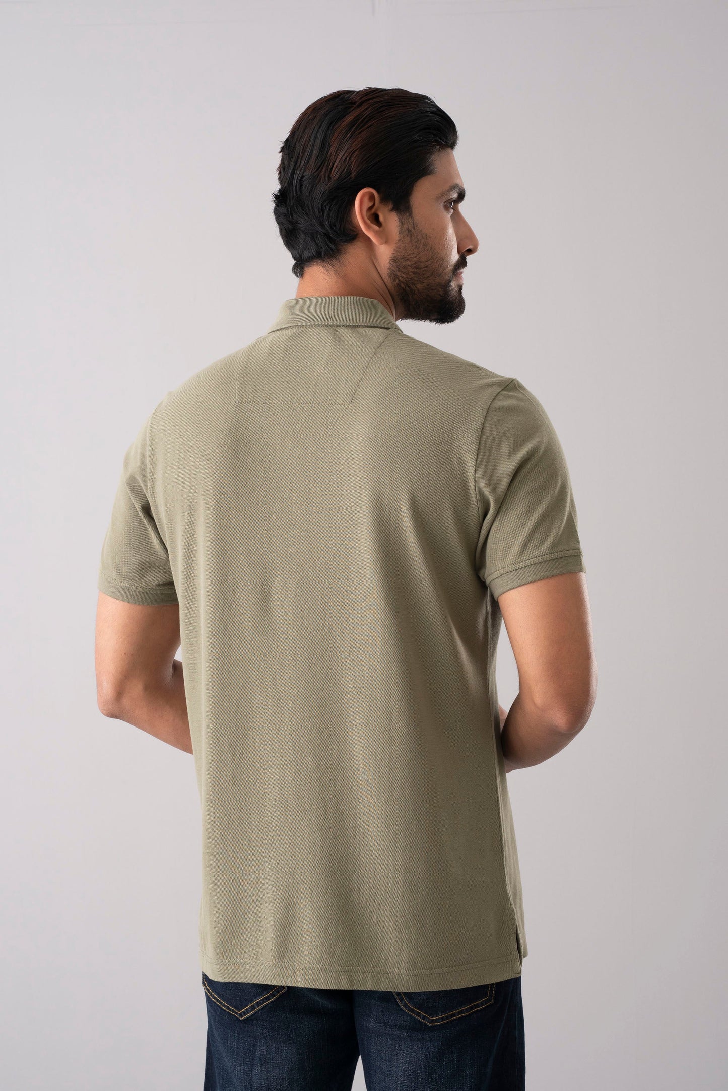 Men’s Relaxed Fit Solid Polo Shirt
