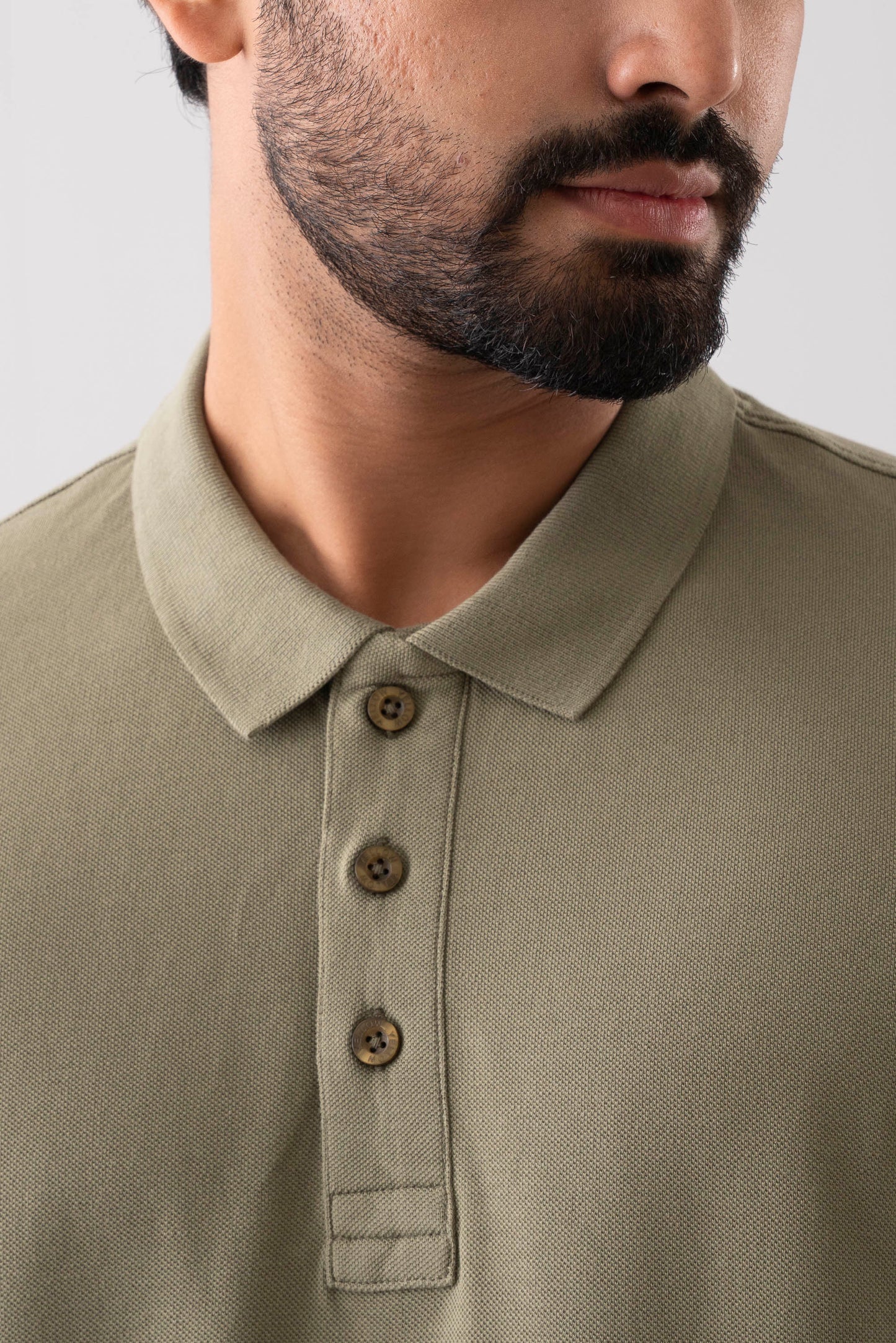 Men’s Relaxed Fit Solid Polo Shirt