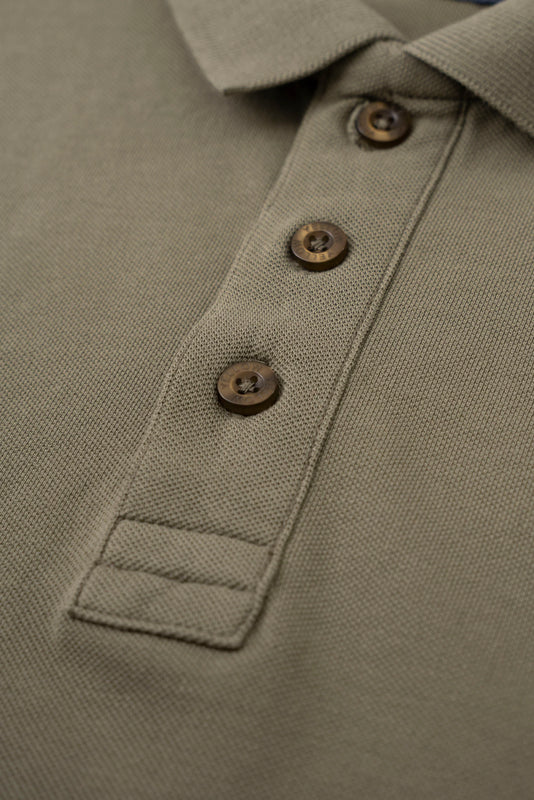 Men’s Relaxed Fit Solid Polo Shirt